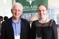 Past president Johan H and Minka